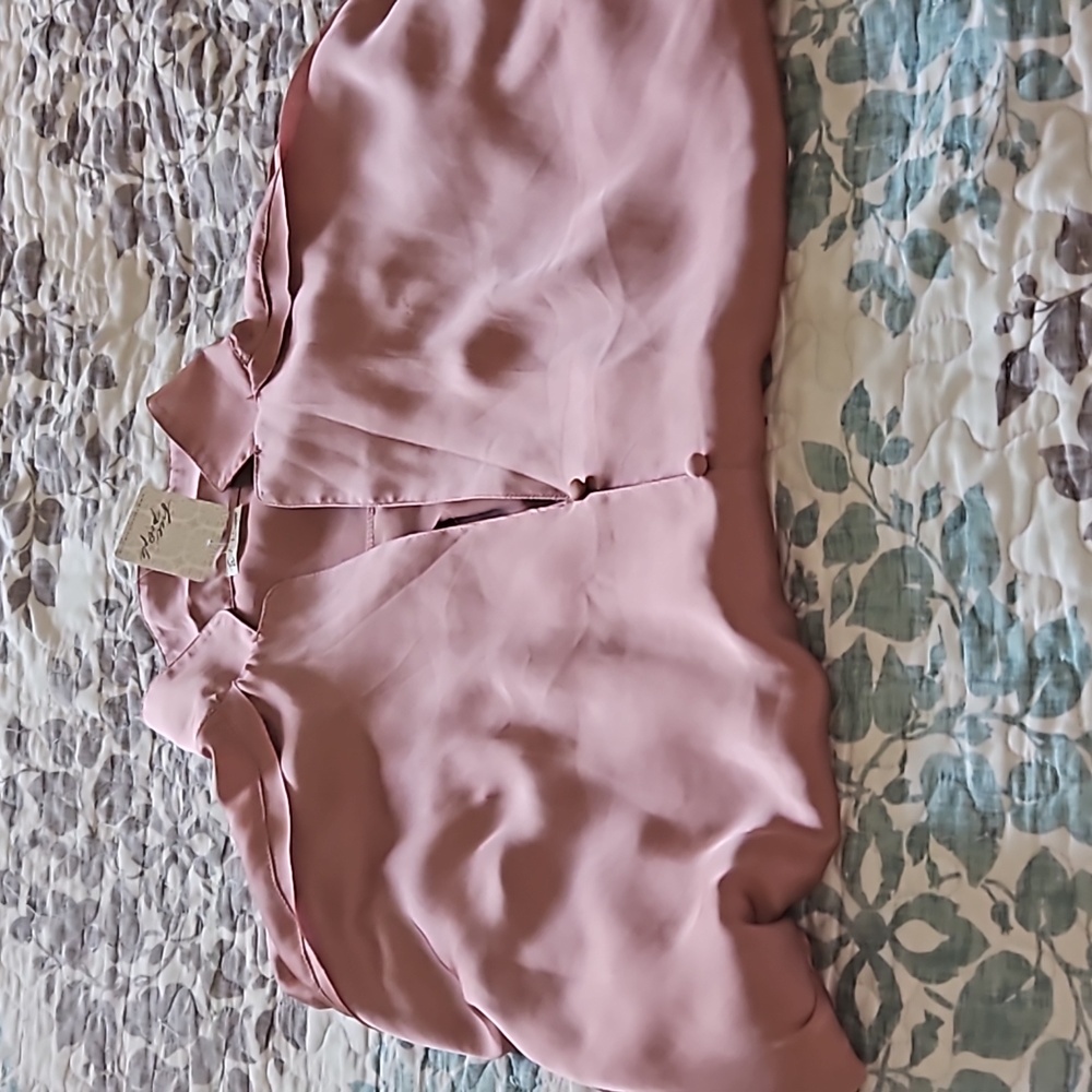 $50 Start Free people dreamy days pajama set rose color size small NWT - Picture 8 of 11